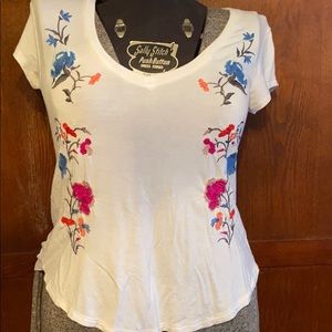 Floral American eagle tshirt